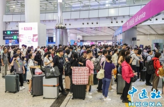 香港發往內地高鐵旅客上半年按年增15.1%