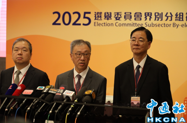 香港選委會補選順利完成　李家超期望當選委員履職盡責